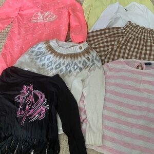 Girls shirt lot